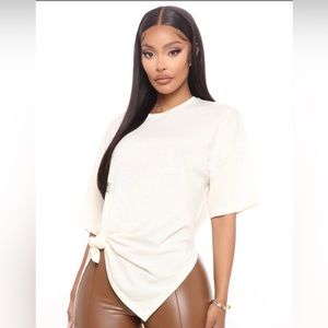 Never worn cream top